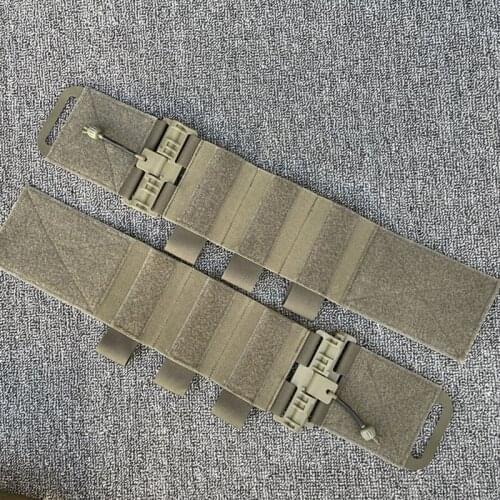 Military FCSK Tactical Vest Quick Release Buckle Set Gear LV119 FCPC Vest Airsoft Elastic Cummerbun Waist Cover Accessories