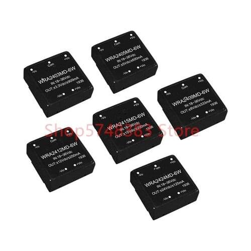 WRA2403MD-6W WRA2405MD-6W WRA2409MD-6W WRA2412MD-6W WRA2415MD-6W WRA2424MD-6W