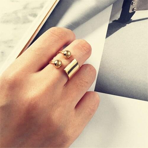 2018 Copper ball elegant leisure fashion punk woman delicate ring ring jewelry wholesale