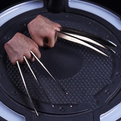 1:6 Scale Fist Claw Hand type Model Toy For 12" Male Hugh Jackman Action Figures Accessories