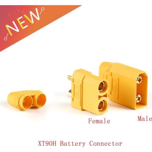 5pcs/lot XT90 XT90H Battery Connector Set 4.5mm Male Female Gold Plated Banana Plug