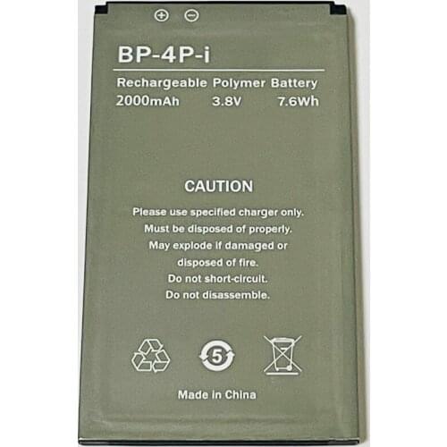 3.8V 2000mAh BP-4P-i BL-4P-i For innos D5 D5C Battery