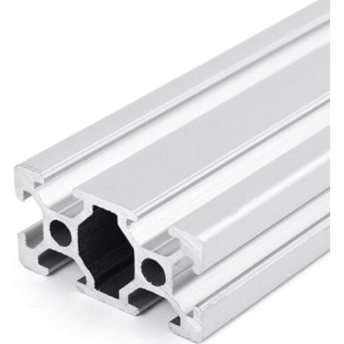 4 pcs 100-600mm Arbitrary cutting 2040 Aluminum alloy profileEuropean standard 2040 industrial aluminum profile