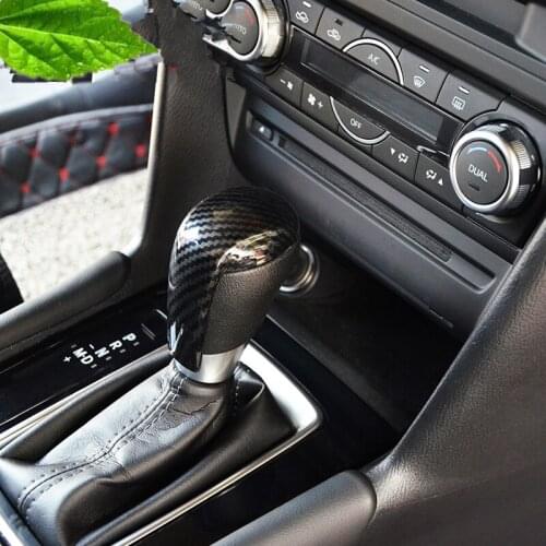 Car styling For Mazda 3 Axela ABS carbon fiber pattern flap cover gear cover trim car-covers car accessories