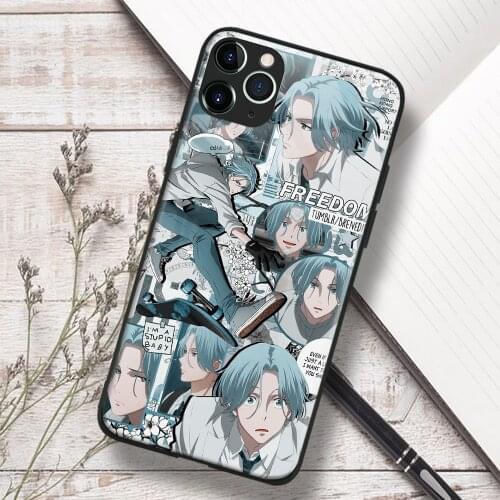 Langa Hasegawa SK8 the Infinity anime Soft TPU Glass Phone Case for IPhone SE 6s 7 8 Plus X Xr Xs 11 12 Mini Pro Max Samsung