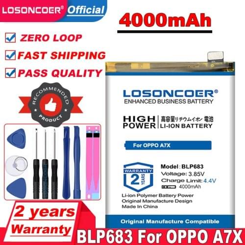 LOSONCOER Oppo A7x Phone Batteries China