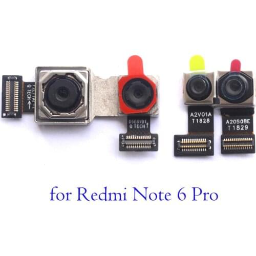For Xiaomi Redmi note 6 pro New Original Back front camera back camera facing selife rear camera for Xiaomi Redmi Note6 pro