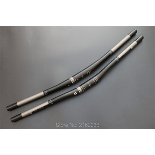 Newest ASIACOM Mountain bike matt UD full carbon fibre bicycle handlebar 9 angle backsweep MTB part 31.8*660/690/720mm Free ship