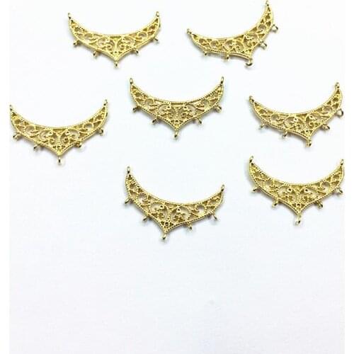 New arrival! 25x19mm 50pcs Copper Connectors for Necklace Making DIY parts,Jewelry Findings & Components