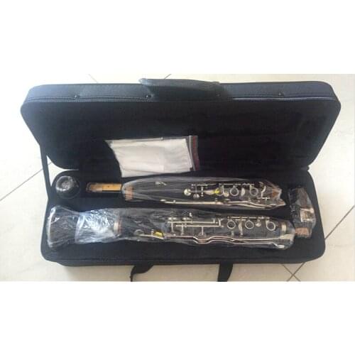 Excellent clarinet G tune bakelite body nickel plated 20 key