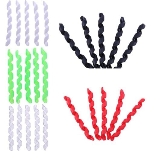 5pcs/lot Bicycle Brake Cable Housing Protector Rubber Anti-friction Bike Frame Guard Cycling Line Pipe Wrap Spiral Screw Sleeve