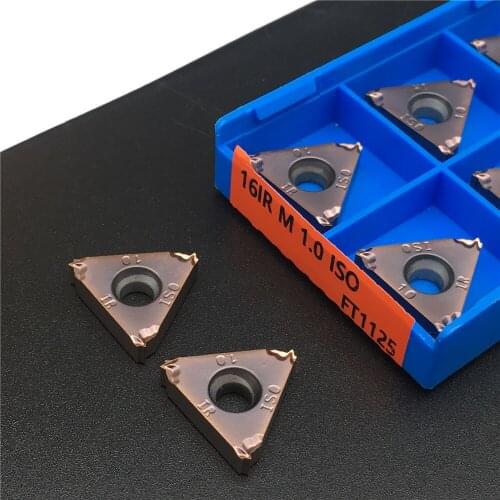 16IR M 1.0 ISO FT1125 Carbide Inserts Internal Thread Turning tool cutting tool Lathe Tools cutter CNC tool