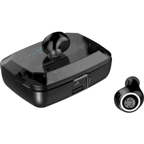 TWS Bluetooth 5.0 Earphones 1200mAh Charging Box Wireless Stereo Sports Waterproof Earbuds Headsets With Microphone