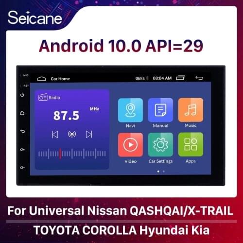 Seicane 2Din Android 9.1 Universal Car Radio GPS For NISSAN TOYOTA KIA VW Hyundai Suzuki Honda RAV4 SUNNY YARIS COROLLA VIOS