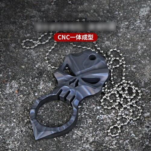 EDC Titanium Alloy Umbrella Rope DIY Decorative Accessories Key Ring Pendant Outdoor EDC Multi Tools