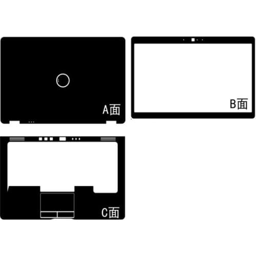 Laptop Carbon fiber Crocodile Snake Leather Sticker Skin Cover Protector for Dell Latitude 6430U E6430U 14-inch