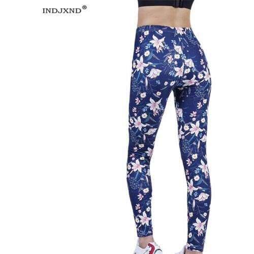 INDJXND Women Gym Pants Sportswear Clothes Stretchy High Waistv Exercise Fitness Activewear Dry Quickly Breathable Hot Bottom