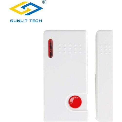 Wireless Door Opening Sensor Alarm System for Home Burglar Security For 433mhz Door Magentic Switch Door Alarm Contact Detector