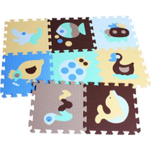 Free Shipment Soft Eva Puzzle Mat Baby Play Carpet Fruit Health Design For Kids With SGS Passed
