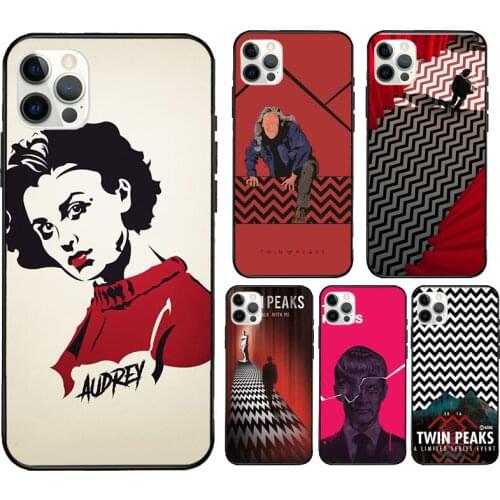 Twin Peaks Case For iPhone 12 mini 11 Pro Max X XR XS MAX SE 2020 5S 6S 7 8 Plus Back Cover Shell