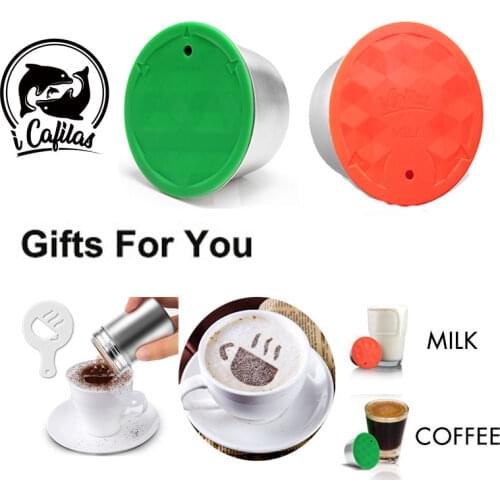 For Dolce Gusto Coffee Capsule Plastic Capsule Refillable Reusable Compatible with Nescafe Dolce Gusto Refill Cup Use 150times
