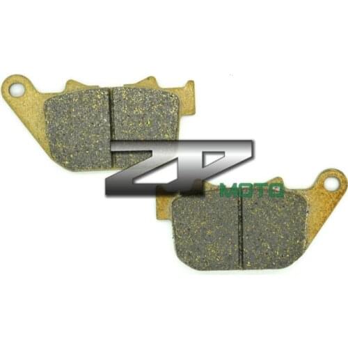 For XL 883 R Roadster 2010-2013 2011 2012 Rear Organic Kevlar Brake Pads OEM New High Quality