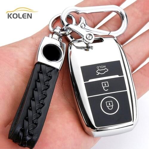 New TPU Car Remote Key Case Cover Shell Fob For KIA RIO 3 RIO5 Sportage K2 K3 KX3 K4 K5 Ceed Sorento Cerato Optima Accessories