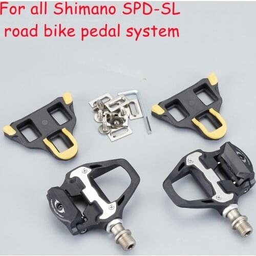 Road Bike Fastening Pedal SPD-SL R550 R8000 Compatibility for compatible with all Shimano SPD-SL highway bicycle pedal systems