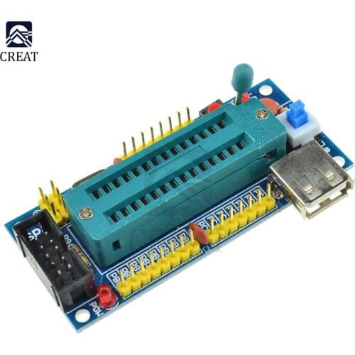 ATmega8 ATmega48 ATMEGA88 Development Board AVR (NO Chip) New Diy Electronic Module Diy Kit Pcb Board USB Interface