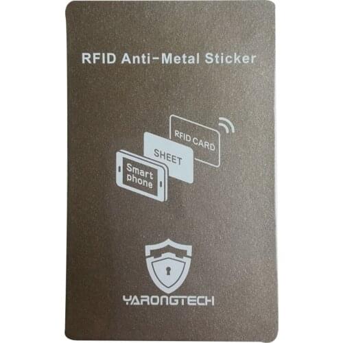 RFID Anti-Metal Sticker,Stick on RFID Card Read On Metal Cell Phone Work