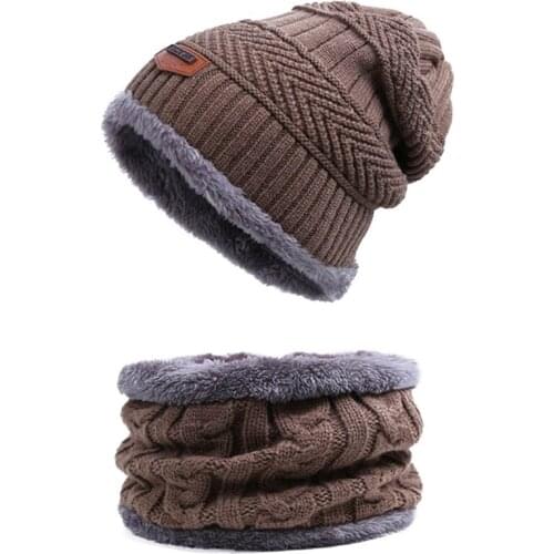 Unisex Knit Skilling Caps Soft Knitted Warm Winter Hat Skullies Beanies Winter Hat For Outdoor Sports