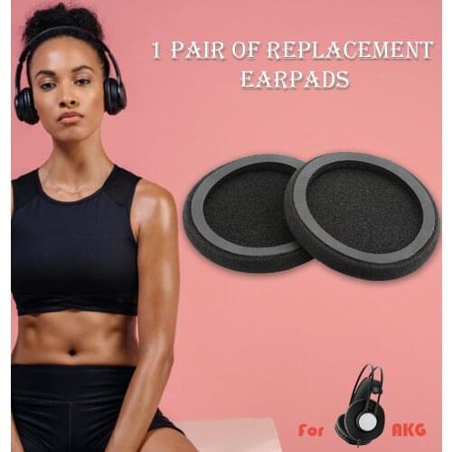 1 Pair Cushion Ear Cushion Foam Pads for AKG K420 K402 K403 K412P PX90 K44 K55 K66 K77 K99 High Quality Protein Headphone