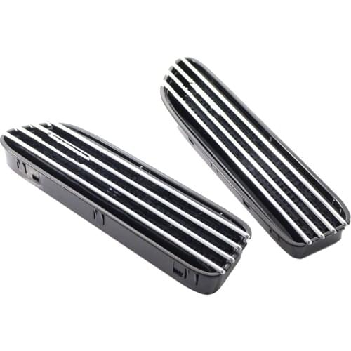 Vents Grille Grill 2Pcs Black Side Fender Grille Air Flow Vents Replacement Fit for BMW 5 Series E39 E60 E61