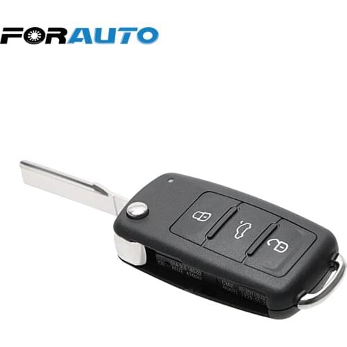 3 Buttons Car Key Shell Remote Flip for Beetle/Caddy/Eos/Golf/Jetta/Polo/Scirocco/Tiguan/Touran/UP For VW Blank Keys Cover Case