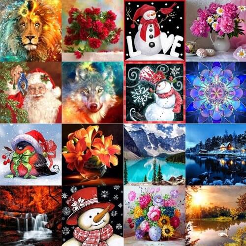 Full Round Drill 5D DIY Diamond Painting "Santa Claus" Embroidery Cross Stitch 5D Home Decor Gift