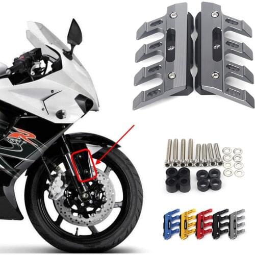 For Hyosung GT125R GT250R GT650R GT650S Motorcycle Mudguard Front Fork Protector Guard Front Fender Anti-fall Slider Accessories