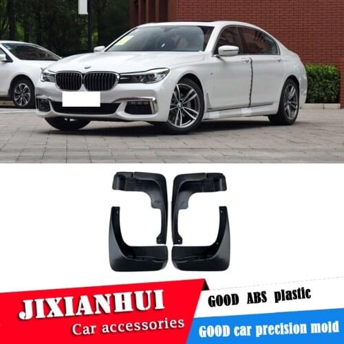 For BMW 7 Series 2015-2020 Mudflaps Splash Guards Front With the color and rear Mud Flap Mudguards Fender Modified special