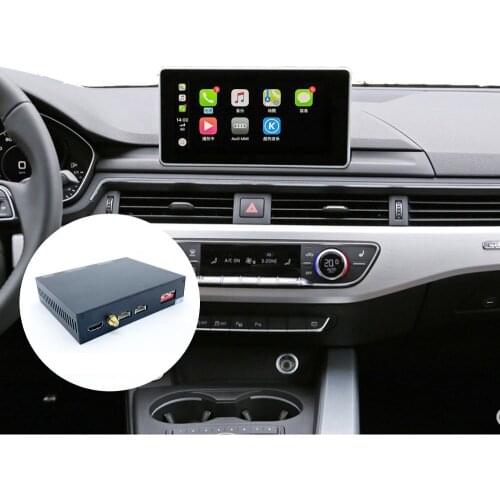 IOS Apple Car Play Video Interface Android Auto For AUDI A4 B9 CarPlay Wireless Box OEM Navigation Reverse Parking Assist System