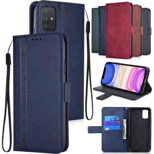 Leather Case for Huawei P Smart 2021 P40 P30 P20 P10 P9 P8 Lite 2017 Y3 Y5 Y6 Y7 Prime 2017 2018 2019 Funda Wallet Cover