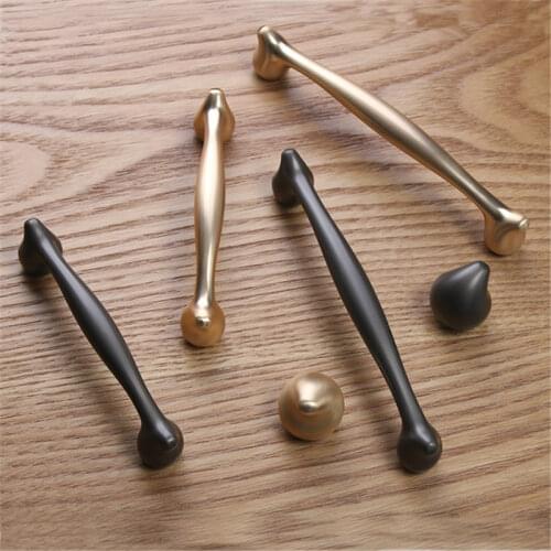 KK&FING 1PC Modern 96-128mm Furniture Handles Drawer Handles Door Dresser Knobs Bedroom Wardrobewood Home Improvement