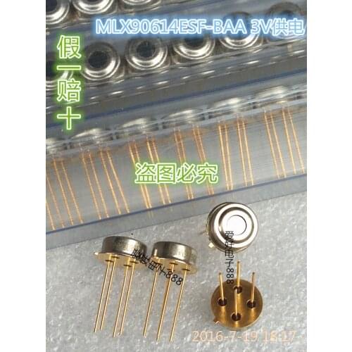 MLX90614ESF-BAA 3V Powered Digital Non-Contact Infrared Temperature Sensor Laser word