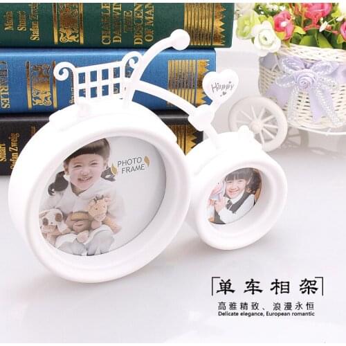 Personalized bicycle photo frame Bicycle photo frame studio set-up 6 inch 3 inch photo frame