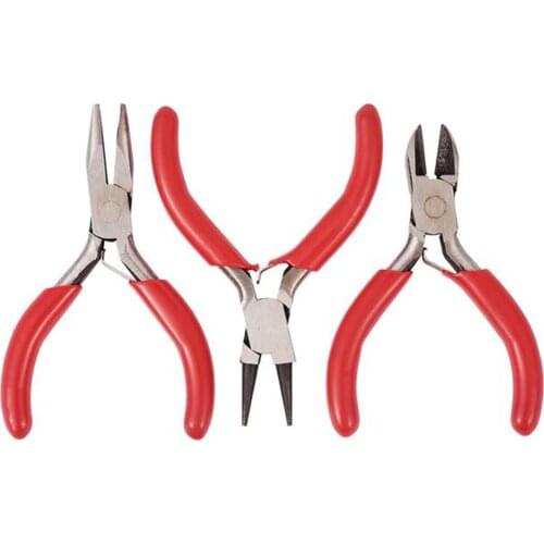 Jewelry Pliers 3" Diagonal Side Cutting Pliers Polishing Jewelry Making Tools 75~80mm