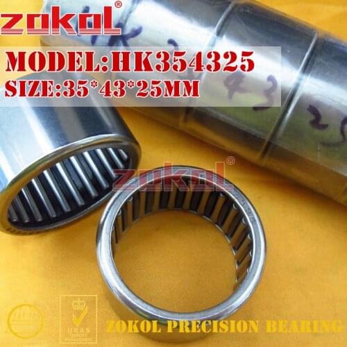 ZOKOL bearing HK354325 Needle Roller Bearing 35*43*25mm