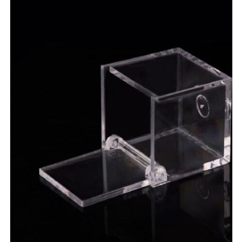 Transparent Cover Candy Boxes Baby Shower Gifts Packing Boxes Wedding Favors Decoration Clear Candy Box 6x6cm