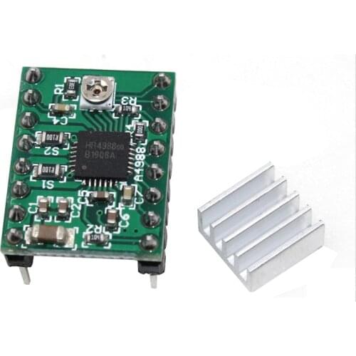 Ramps 1.4 A4988 stepper motor driver HR-A4988 drive board green 3D printer accessories