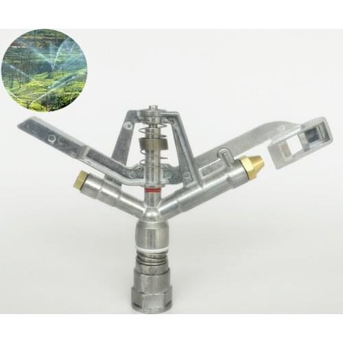 1" DN25 Zinc Alloy Rocker Arm Watering Sprinklers Sprayers For Garden Lawn Farm Irrigation