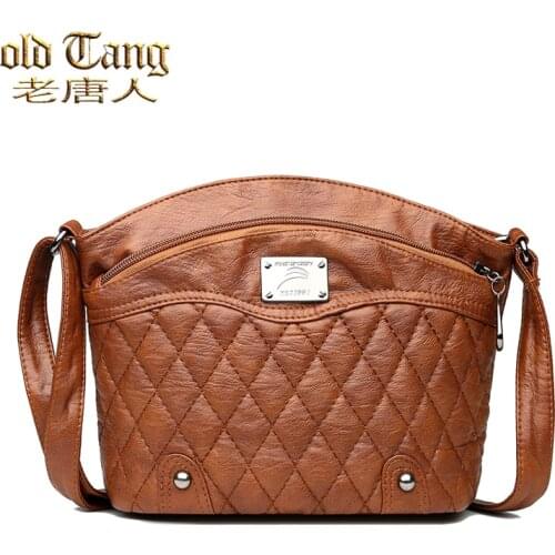 High Quality Soft Leather Diamond Lattice Shoulder Bags for Women 2021 New Luxury Ladies Designer Crossbody Bag Sac Epaule