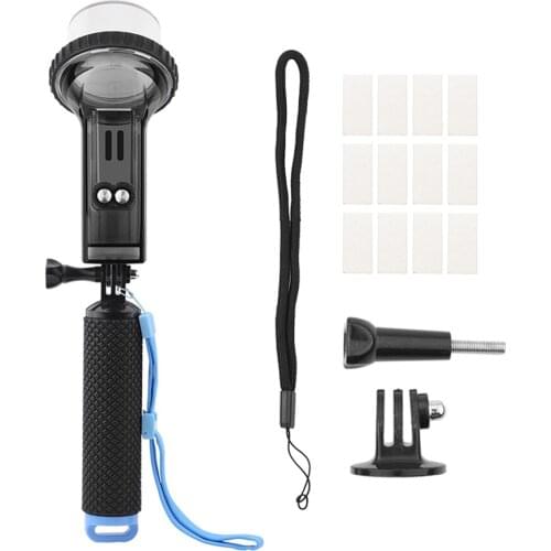 Waterproof Housing Diving Floating Buoyancy Rod Stick for Osmo Pocket Handheld Gimbal Camera with Anti-Fog Insert Accessories