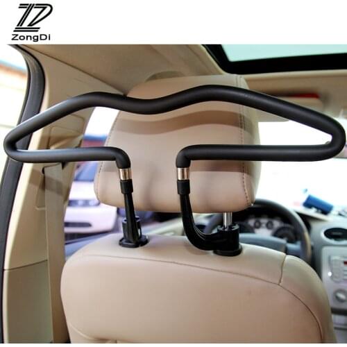 ZD Automobiles For Skoda Octavia A5 A7 2 Fabia Yeti BMW E60 F30 X5 E53 Inifiniti Q5 Car Hanger Clothes Rack Headrest Stainless